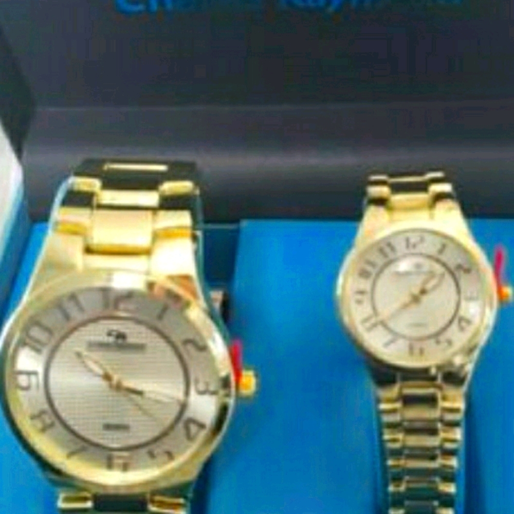 Matching Charles Raymond Watch set with Gift Box